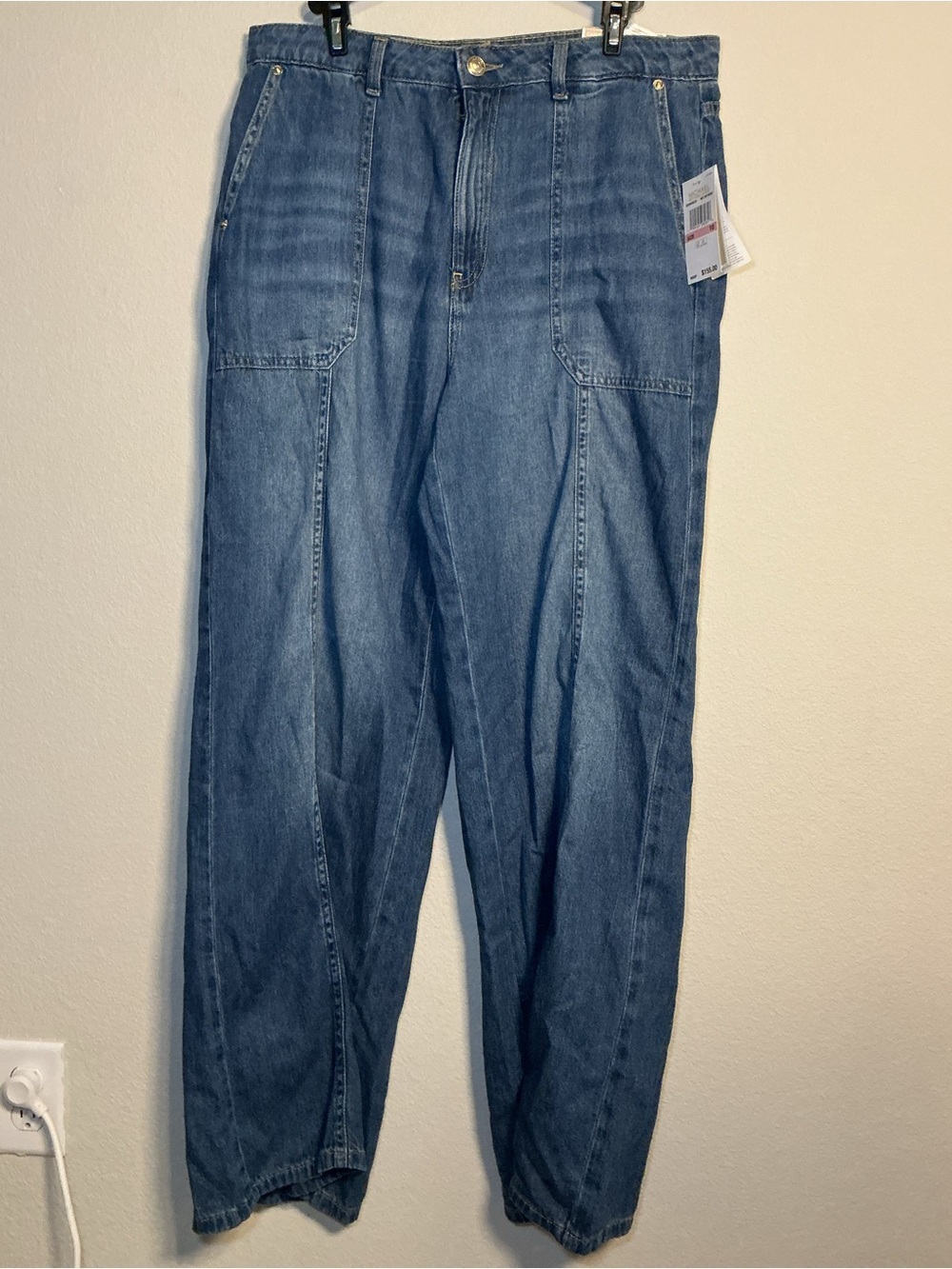 Michael Kors Blue Denim Jeans - Relaxed Fit - Picture 3 of 10